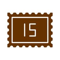 Postage Due Icon Design vector