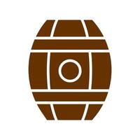Wine Barrels Icon Design vector