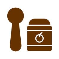 Feeding Spoons Icon Design vector