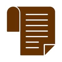 Document Icon Design vector