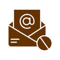 Junk Mail Icon Design vector
