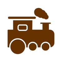 Train Icon Design vector
