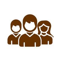 Group Photo Icon Design vector