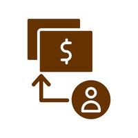 Compensation Package Icon Design vector