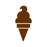 Ice Cream Icon Design vector