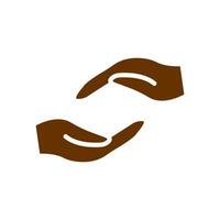 Supportive Hand Icon Design vector