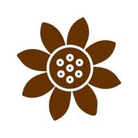 Sunflower Symbol Icon Design vector