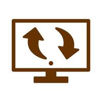 Migrate Icon Design vector