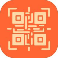 QR Code Reader Icon Design vector