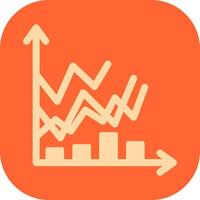 Plot Icon Design vector