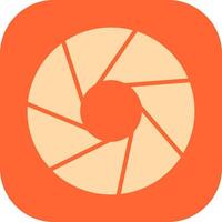 Aperture Artifacts Icon Design vector