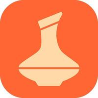 Wine Decanter Icon Design vector