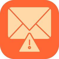 Message Alert Icon Design vector