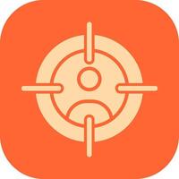 Target Audience Icon Design vector