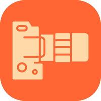 DSLR Essentials Icon Design vector