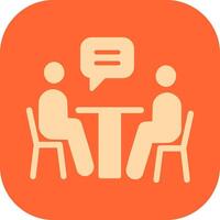 News Interview Icon Design vector