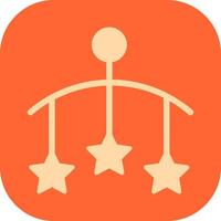 Crib Dreams Icon Design vector