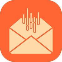 Mail Sorting Icon Design vector