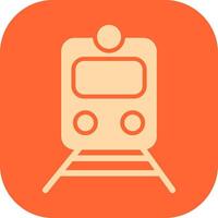 Railway Car Icon Design vector