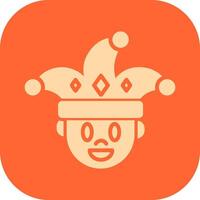 Clown Icon Design vector