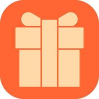 Wrapped Gift Icon Design vector