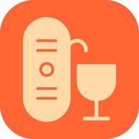 Wine Aerator Icon Design vector