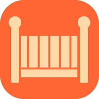 Nursery Cots Icon Design vector