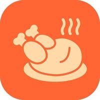 Chicken Icon Design vector