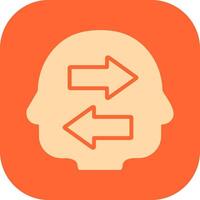 Knowledge Sharing Icon Design vector