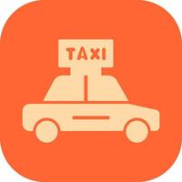 Taxi Icon Design vector