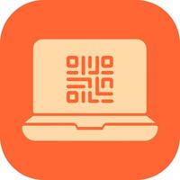 QR Code Scanner App Icon Design vector