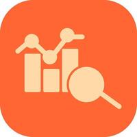 Data Analytics Icon Design vector