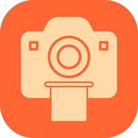 Polaroid Photos Icon Design vector