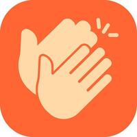 Clapping Hands Icon Design vector