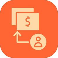Compensation Package Icon Design vector