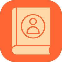 Employee Handbook Icon Design vector