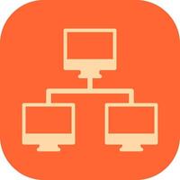 News Network Icon Design vector