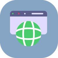 Global Communication Colorful Icon Style vector