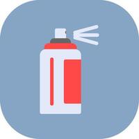Spray Can Colorful Icon Style vector