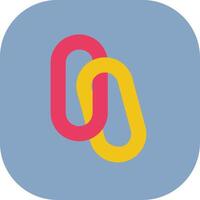Link Building Colorful Icon Style vector