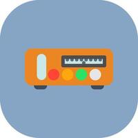 Amplifier Colorful Icon Style vector