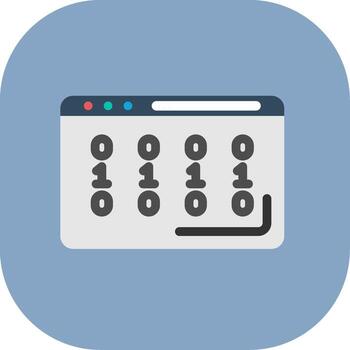 Code Colorful Icon Style vector