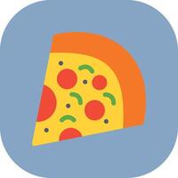 Pizza Colorful Icon Style vector