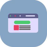 Search Result Colorful Icon Style vector