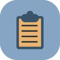 Report Colorful Icon Style vector