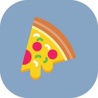 Pizza Colorful Icon Style vector