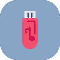 Usb Colorful Icon Style vector