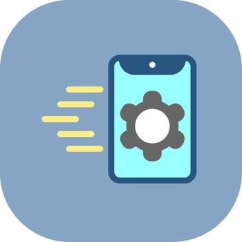 App Development Colorful Icon Style vector