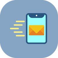 Email Marketing Colorful Icon Style vector