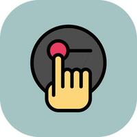 Touch Screen Colorful Icon Style vector